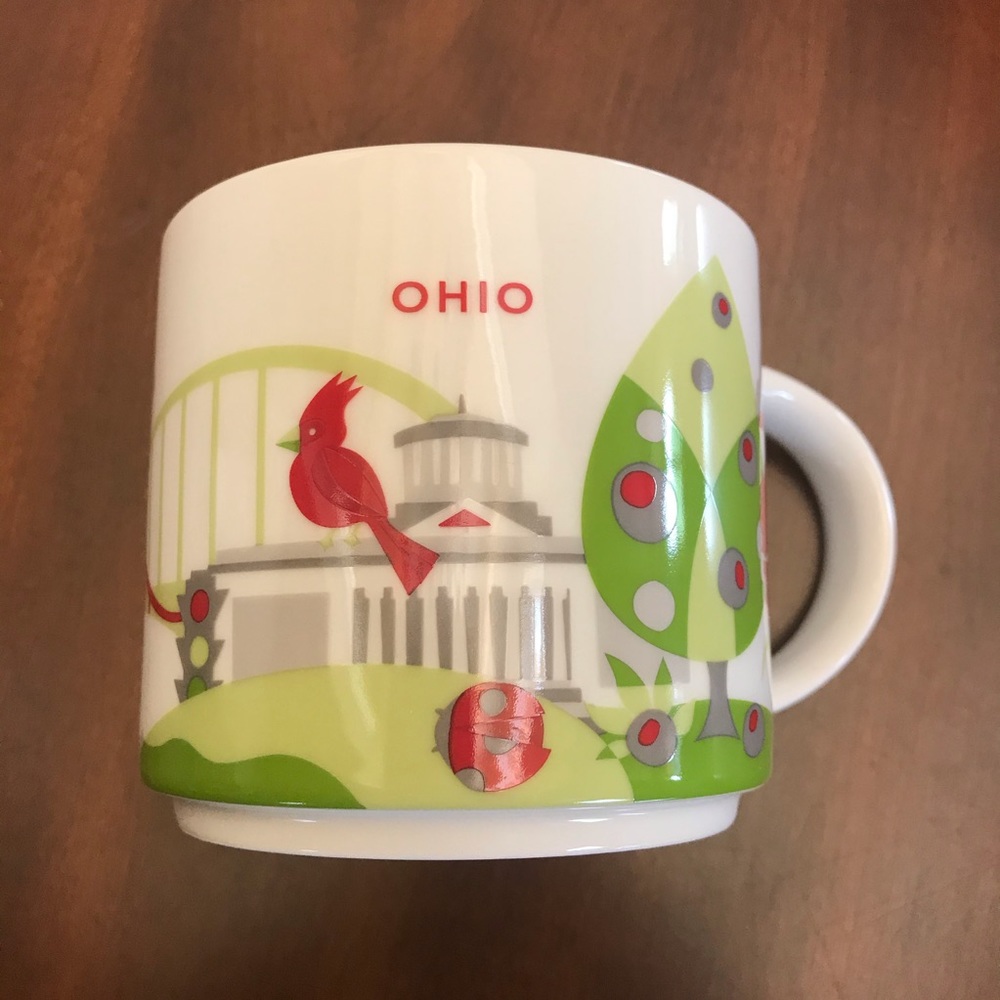 Starbucks You Are Here Collection OHIO Mug